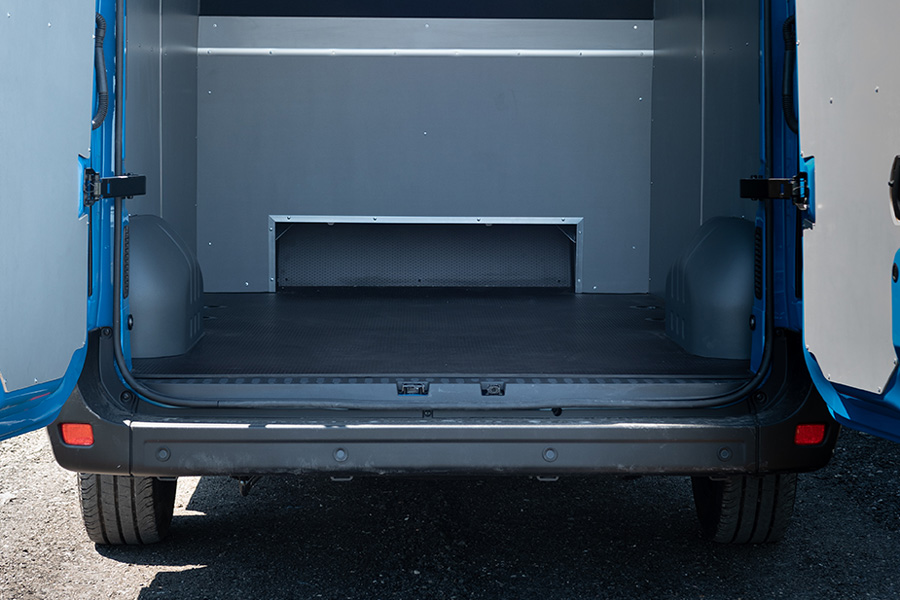 Additional space under the seats 